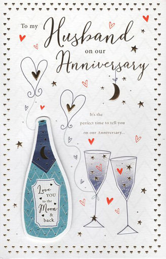 Picture of ANNIVERSARY HUSBAND CARD